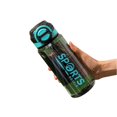 thumbnail image 1 of Portable Double Sip Sports Water Bottle With Straw, Leakproof BPA-Free Water Bottle With SPORTS Print For Outdoor Fitness,S-750ml, 1 of 5