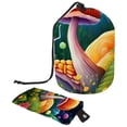 thumbnail image 1 of Portable Drawstring Foldable Travel Shower Bags Mesh Bag Mesh Bags, 1 of 5