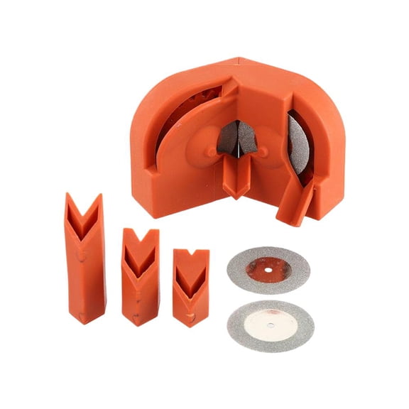 Portable Drill Bit Sharpening Tool, Compact Grinder for Twist & Wood Bits, Fast Precision Grinding