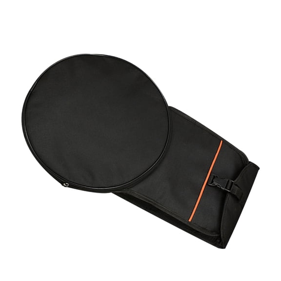 VERDANVERSE Durable Drum Practice Pad Bag Backpack with Integrated Storage for Drum Accessories