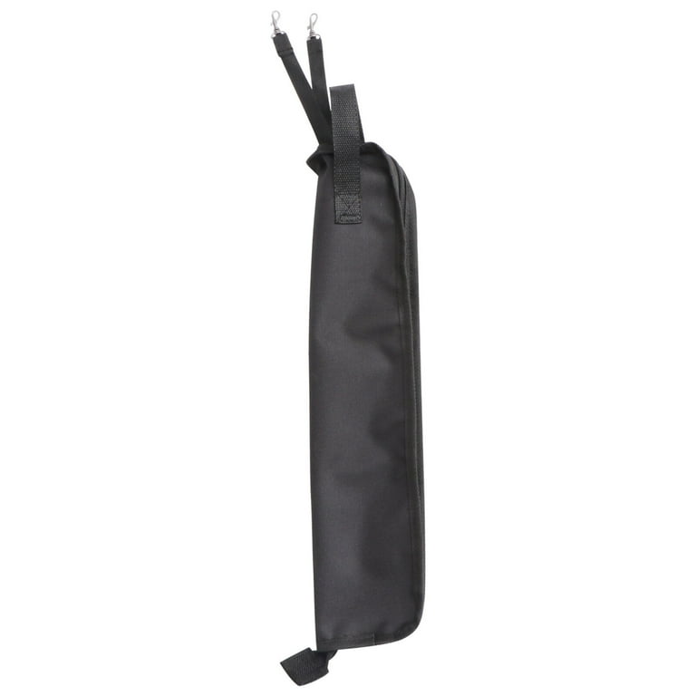 Portable Drum Stick Bag Thicken Drumsticks Package Storage Case Pouch Drumstick Bag Percussion Instruments Accessories Black Strap for Random Color Walmart