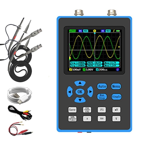 Portable Dso2512G 120M Bandwidth Dual Channel Oscilloscope +Fpga+Adc