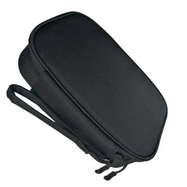Portable Dual PS5 Game Controller Bag Carrying Case Protective Cover Storage Handbag for Playstation 5 Gamepad Accessories (black)