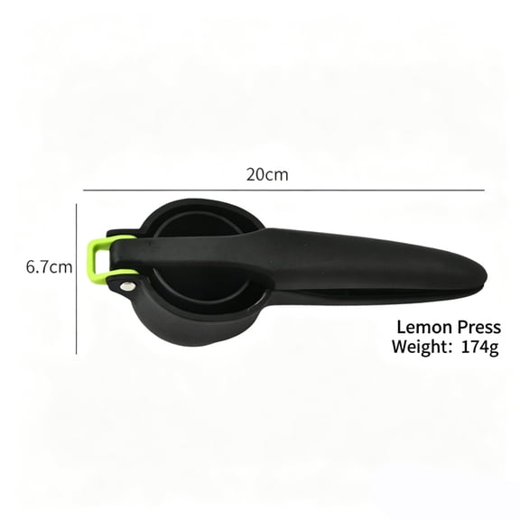 Portable Dual Size Manual Fruit Squeezer, Lemon & Small Tomato Hand Press Juicer