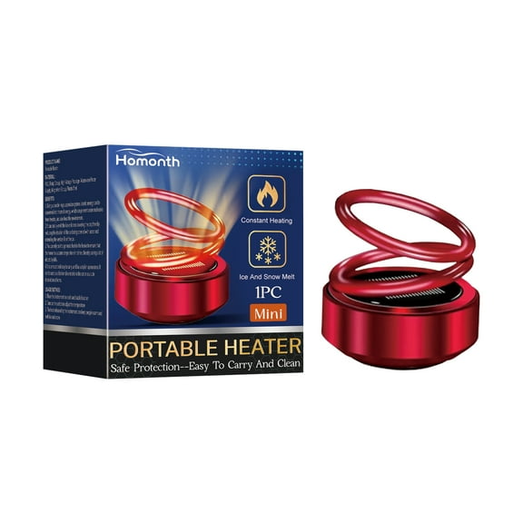 Portable Dynamic Molecular Heater - PE Material Car Window De-Icer, Defroster & Defogger, Compact Handheld Heater for Ice/Snow Melting & Personal Warming, Safe & Easy to Use
