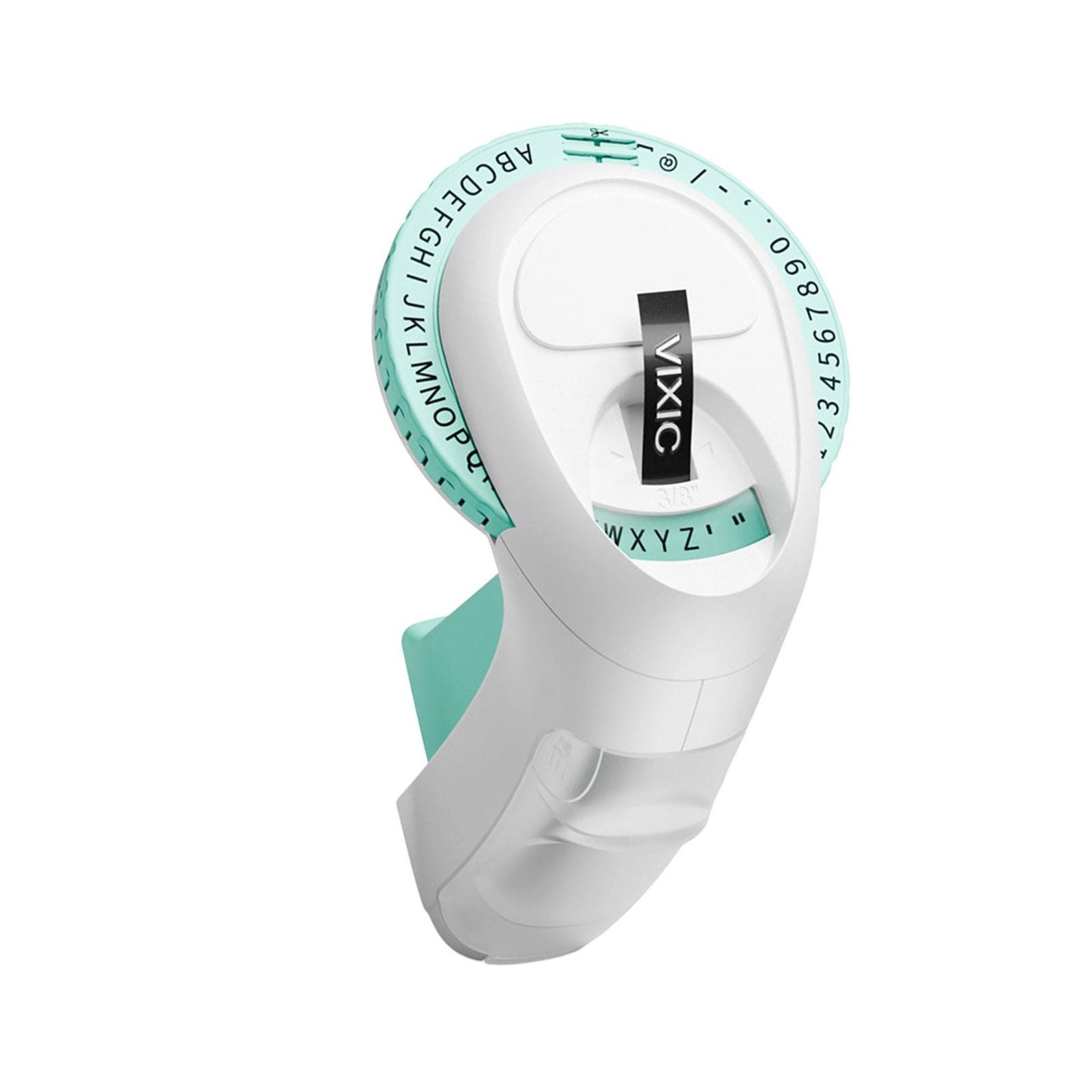 Portable E975 Label Maker, Manual Embossing Device for Home Office, Kitchen Storage & Tags