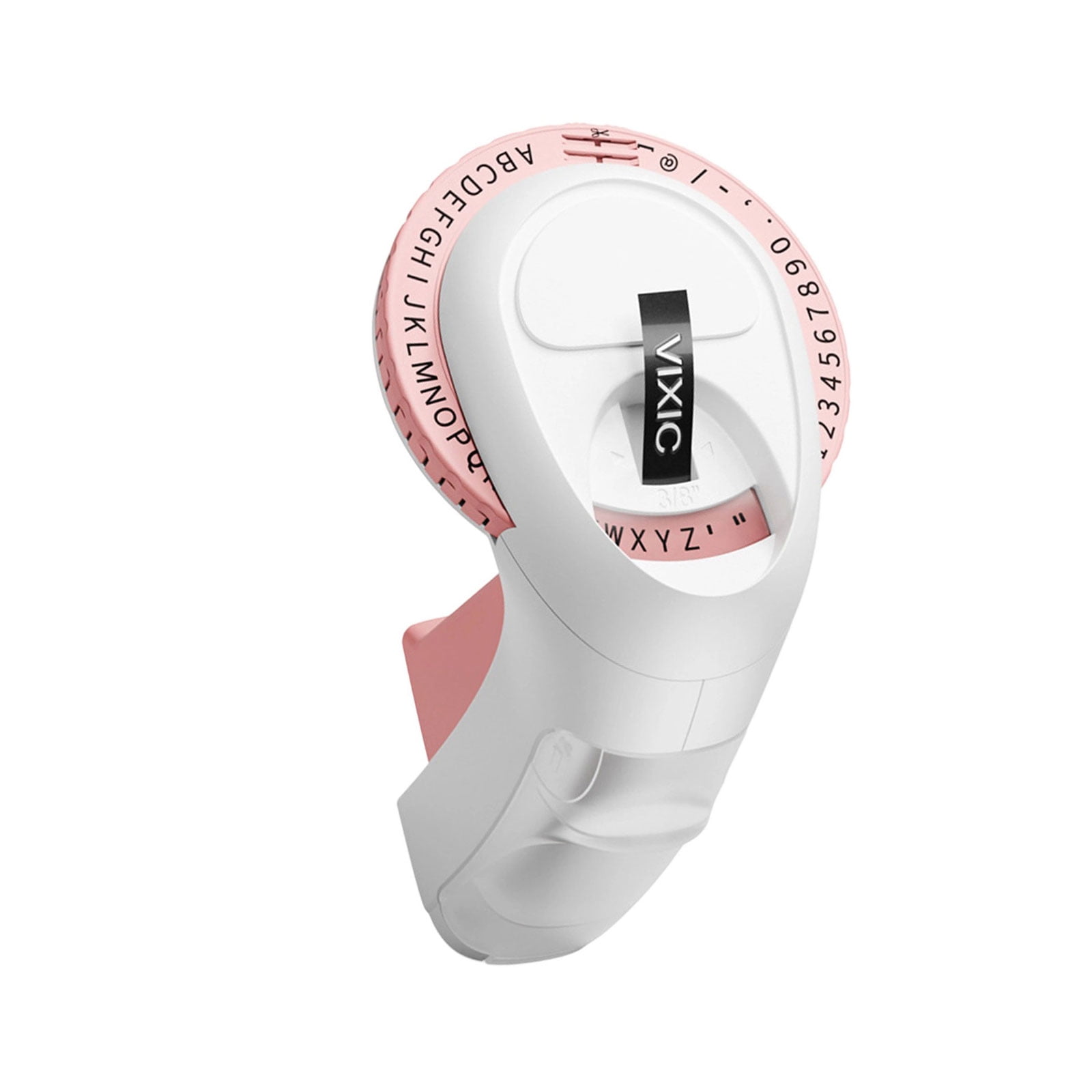 Portable E975 Label Maker, Manual Embossing Device for Home Office, Kitchen Storage & Tags