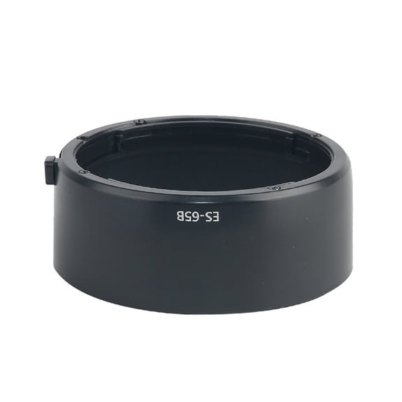 Portable ES65B Sun Shade ES65B Camera Lens Hood for RF50mm 1.8 Lens, Secures Fit, Improve Saturation and Sharpness