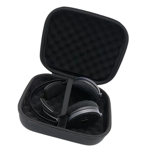 Portable EVA Headphone Storage Case Box With Soft Lining Detail Design for ATH-R70X Travel Protections