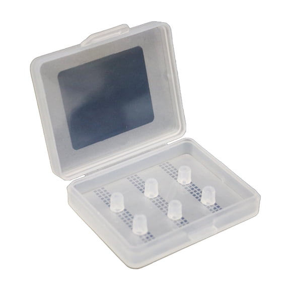 Portable Earbud Case, Clear and Resilient Eartips Storage Box, Essential Accessory for Music Lovers On travel