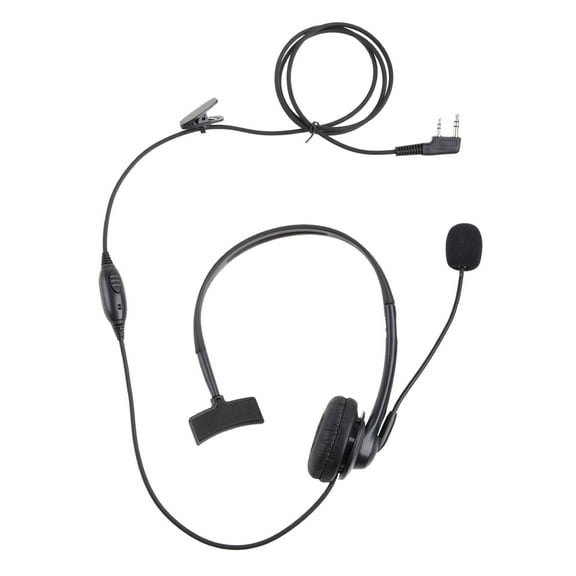 Portable Earpiece Headset Earphone PPT Mic for Kenwood Quansheng HYT UV-5R UV-5RA Security Headset Cable Accessory