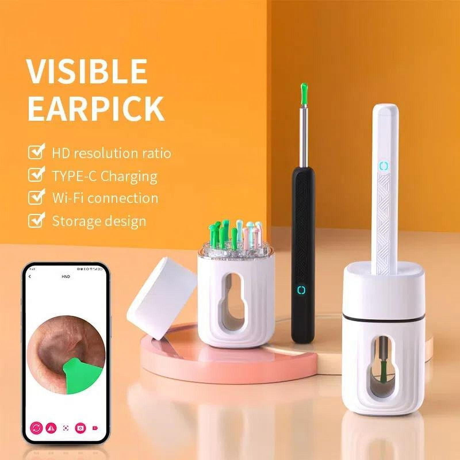 Fresh Look at Portable Earwax Removal Tool Set With 360 Wide Angle Camera