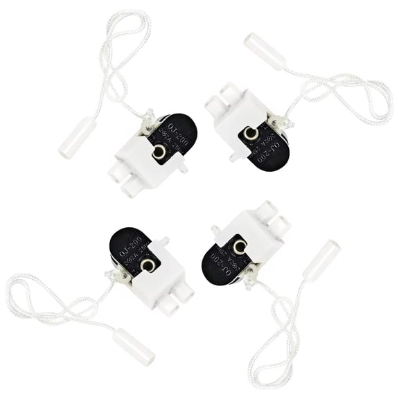 Portable Easy Installion Pull Chain Switches Convenient for Wall Lamp Pendant Light 0.5 1.0mm Cables Daily Casual Use