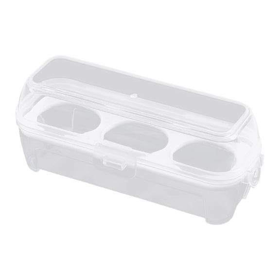 Portable Egg Carrier Box – Clear Food‑Grade Container with Individual Slots for Safe Transport & Refrigerator Storage