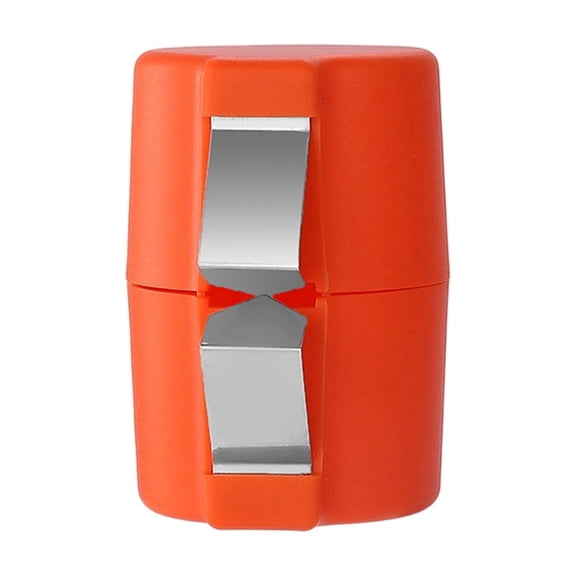 Portable Egg Peeler Tool for Hard Boiled Eggs Rapid Shell Remover Manual Kitchen Gadget 2 Pack Set Orange