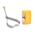 thumbnail image 1 of Portable Egg Separator with Yolk Reservoir, Food-Grade Silicone Kitchen Tool for Precise Egg White and Yolk Separation, 1 of 1