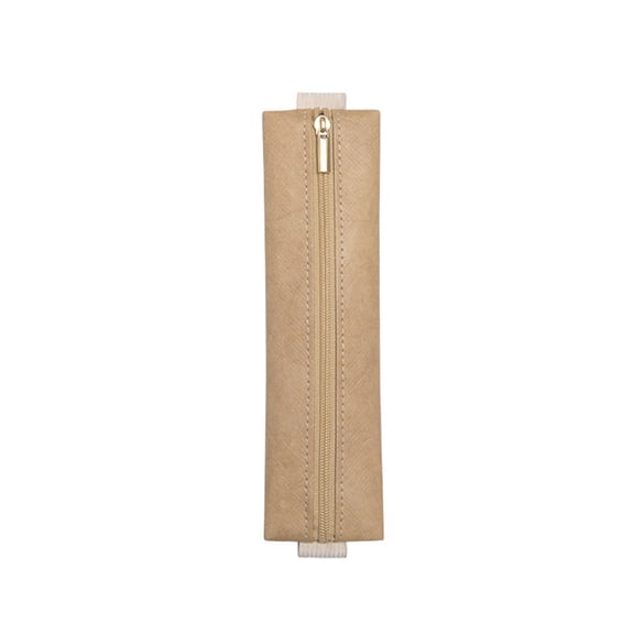 Portable Elastic Fastening Pencil Pouch, Portable Slim Zip up Pencil Cases for Notebooks, Planners