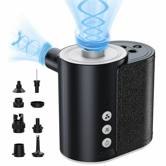 Small Air Pumps Pressure Detector ABS Texture for Camping Equipment Vehicle Tires Automatic Pressure Adjustment