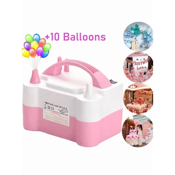 Portable Electric Balloon Pump/Electric Balloon Inflator Decoration, Suitable For Halloween Parties, Gifts, Wedding Celebrations, Holiday Party Decoration, Balloon Pump
