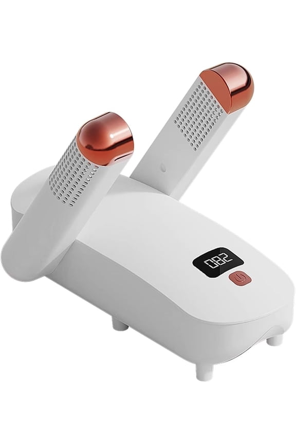 Portable Electric Boot Dryer with 120-Minute Timer, Telescopic Rack, and Heat Blower for Work Boots, Sneakers, and All Footwear