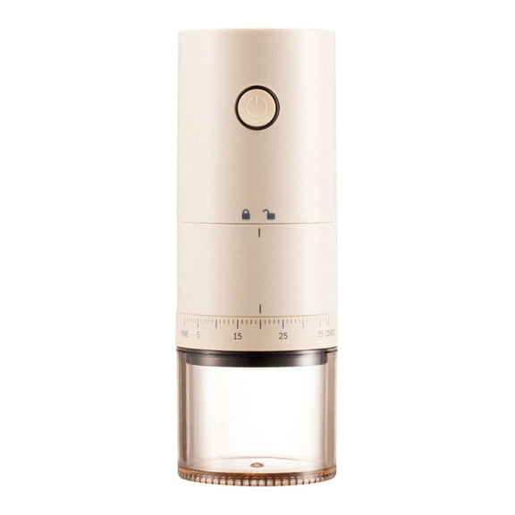 Portable Electric Burr Coffee Grinder with 38 Adjustable Grind Settings - USB Rechargeable Ceramic Core Conical Burr, Coffee Bean Grinder for Espresso, French Press, Travel, Camping, Home & Office Us