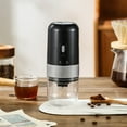 Portable Electric Burr Coffee Grinder for Beans, Mini Espresso Grinder