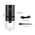 Portable Electric Burr Coffee Grinder Usb Rechargeable Coffee Bean