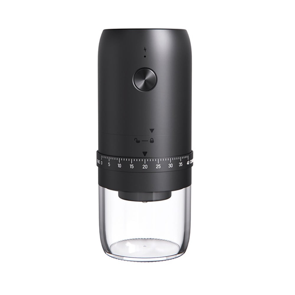 Portable Electric Burr Coffee Grinder with 40 Adjustable Settings, Small Electric Rechargeable Mini Coffee Grinder with Multiple Grinding Settings