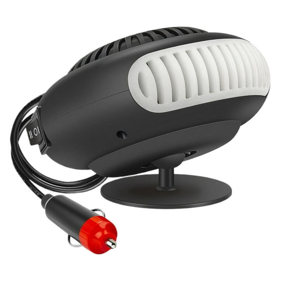 Portable Electric Car Heater 12V Heating Fan 2 In 1 Automobile Windshield Heaters Defogger Defroster Demister Clearance Items
