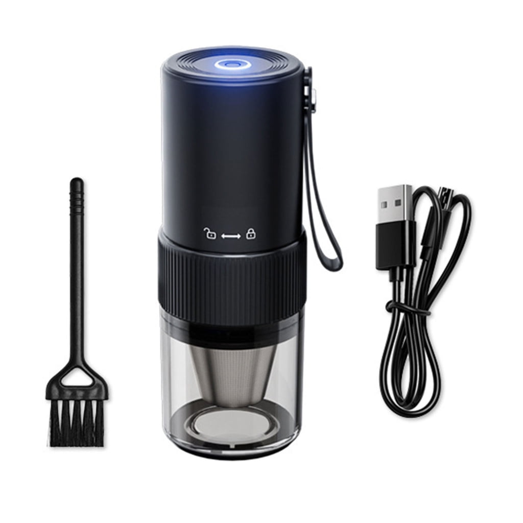 Portable Electric Coffee Bean Grinder Household Adjustable Coffee Machine