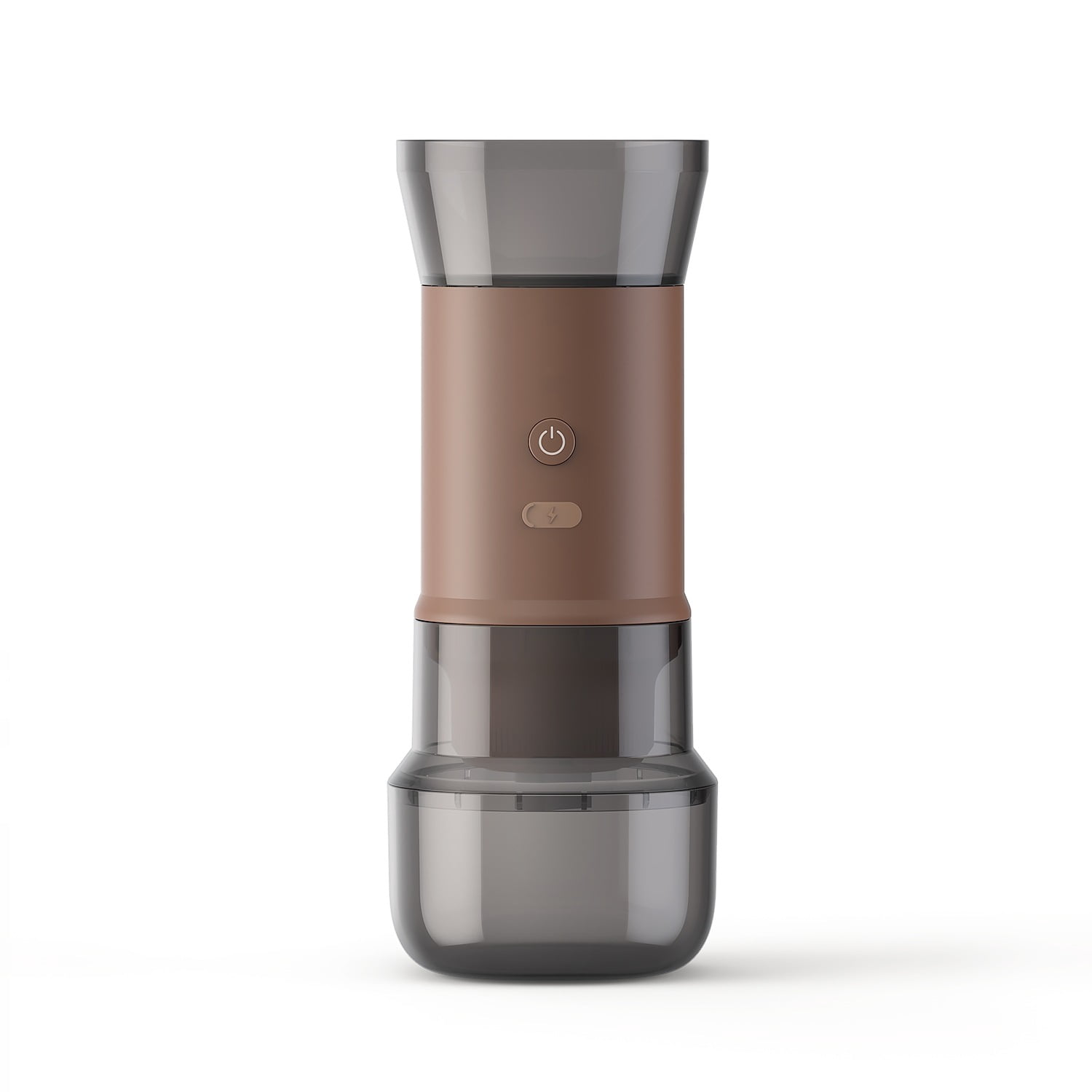 Portable Electric Coffee Grinder, USB Rechargeable Conical Burr Grinder with Adjustable Settings for Drip, Espresso, & French Press, A Compact Travel Coffee Bean Grinder