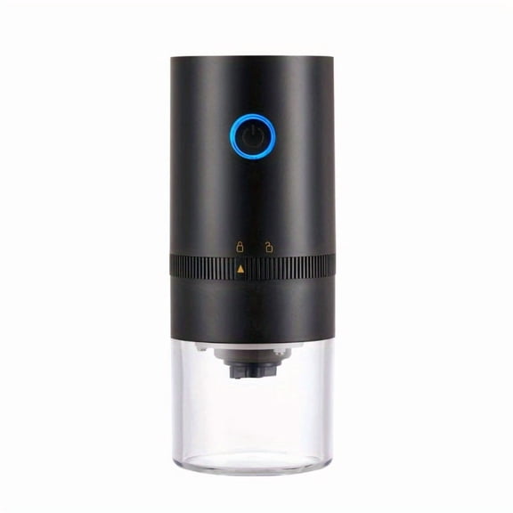 Portable Electric Coffee Grinder for Fresh Beans, Compact and Easy-to-Use Kitchen Appliance for Coffee Preparation
