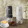 thumbnail image 1 of Portable Electric Coffee Grinder with Rechargeable Battery, Ceramic Burr and Adjustable Grind Settings for Home Kitchen and Travel, 1 of 6