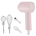 thumbnail image 1 of Portable Electric Cordless Handheld Mixer, 3-Speed Adjustable Lightweight USB Rechargeable Hand Mixer, 1 of 6