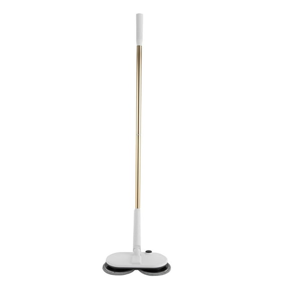 Portable Electric Cordless Mop, 150rpm Rotational Speed, 60-Minute Continuous Use, Includes 4 Microfiber Pads for Superior Cleaning