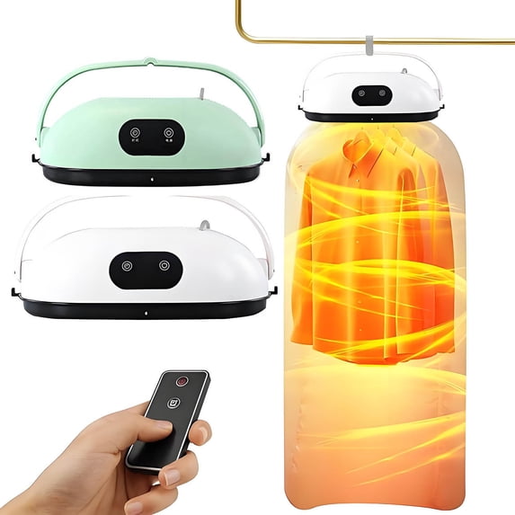 Bksdlh Portable Electric Dryer, Foldable Mini Dryer, for Home Travel, Compact Design, Small Dormitory Use, Efficient Drying