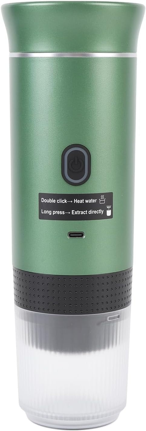 Portable Electric Espresso Machine, 120ml Mini Capsule Coffee Maker ...