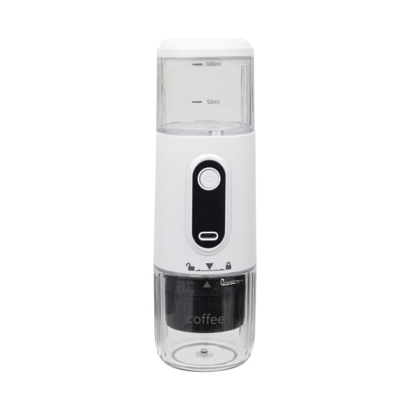 Portable Electric Espresso Machine Plastic Wireless and Rechargeable for Car Home and Outdoor Use for Easy Brewing
