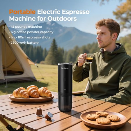 Portable Electric Espresso Machine for Travel