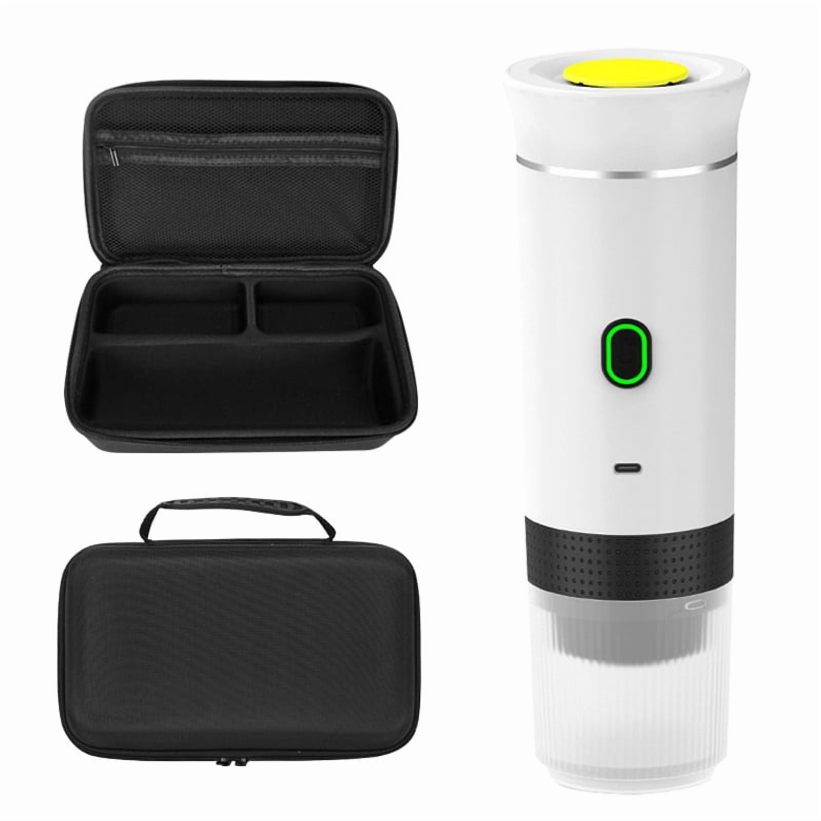 Portable Electric Espresso Machine with Travel Bag Portable Coffee Maker for Travel Self-Heating Car Espresso Maker E