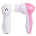 thumbnail image 1 of Portable Electric Facial Cleansing Brush  5 Brush Heads 360 Degree Deep Rotating Cleansing Rotating Brush Gentle Exfoliation Blackhead Removal Massage, 1 of 8