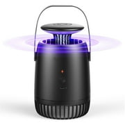 Portable Electric Fly Insect Swatter Swat Bug Mosquito Wasp Zapper Killer UV Lamp USB Powered Black