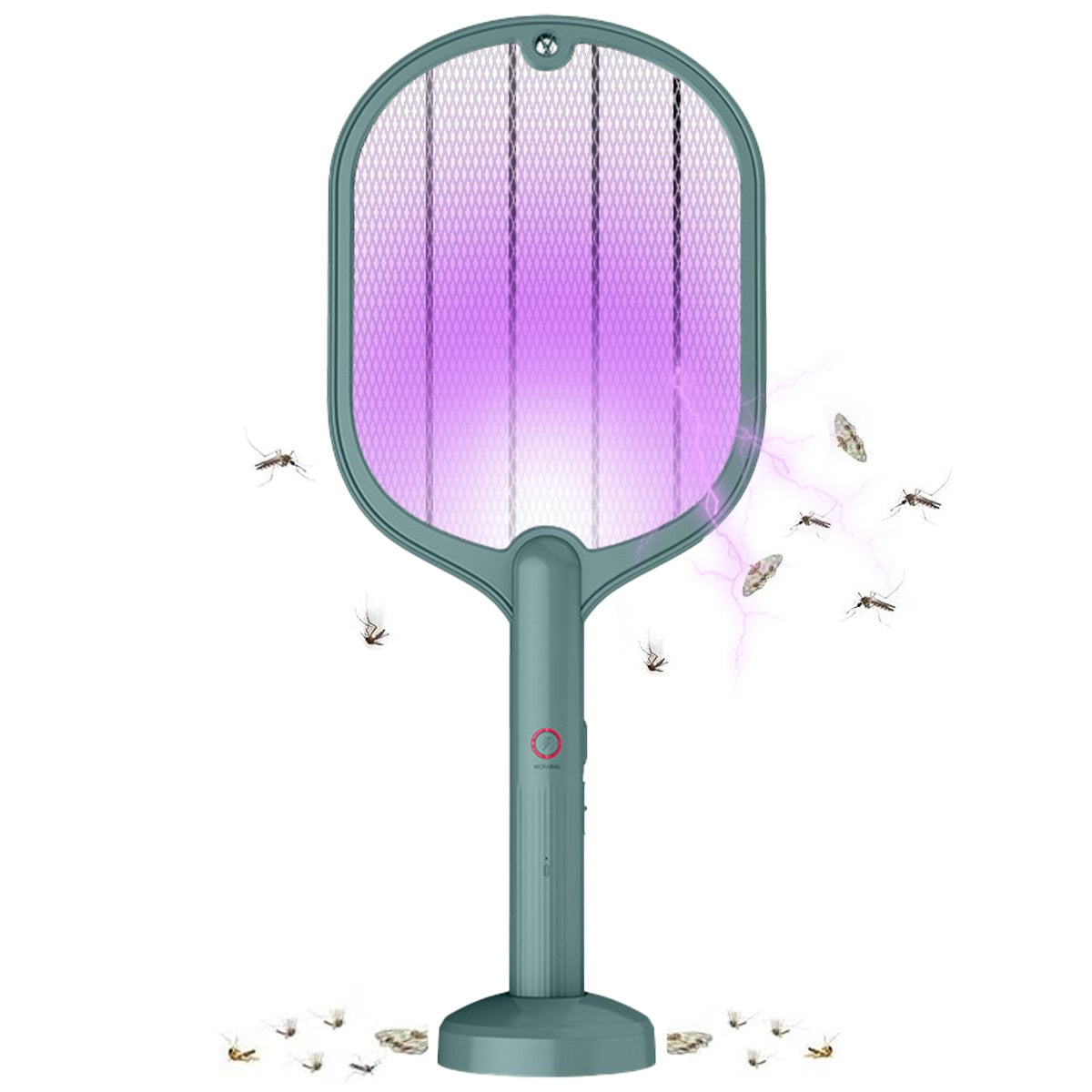 Portable Electric Fly Swatter, Bug Zapper, Mosquito Racket and Insect Killer for Outdoor and Indoor Use