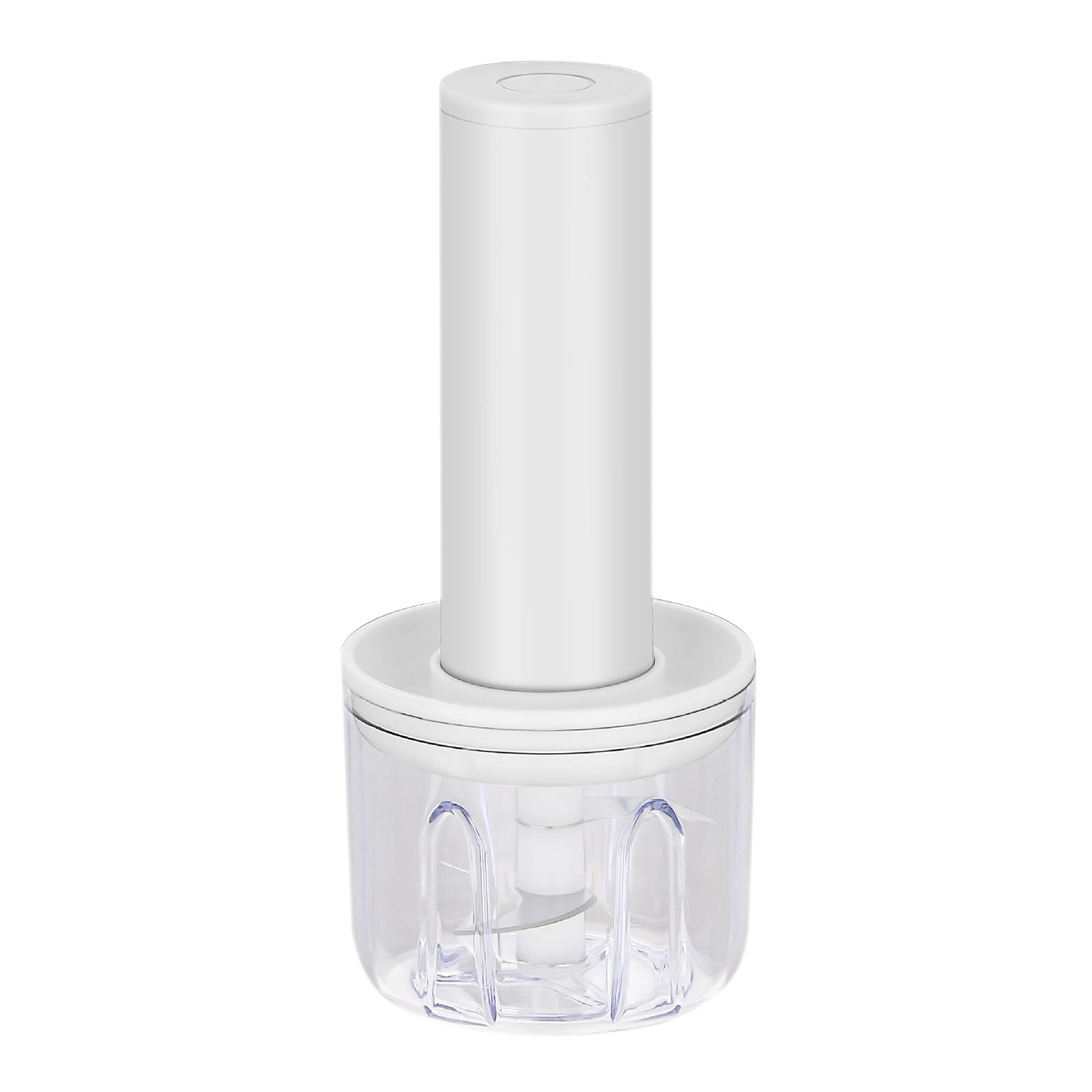 Portable Electric Food Chopper USB Rechargeable Mini Processor, 3 Blade Vegetable Garlic Meat Grinder With Container, Easy Clean Compact Kitchen Tool For Home Travel Cooking