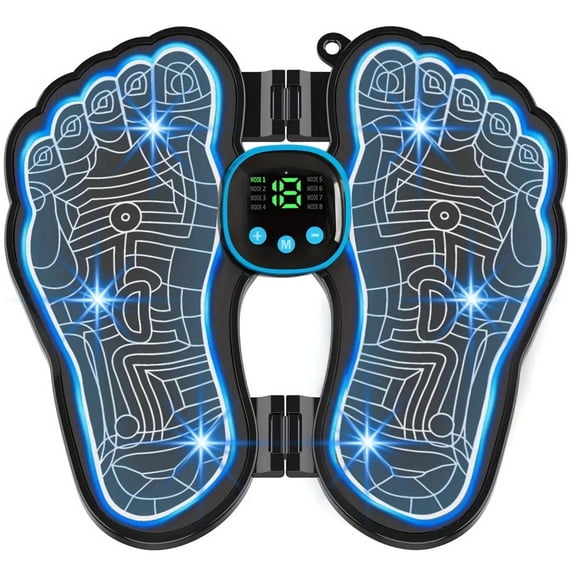 Portable Electric Foot Massage Mat with Heat Therapy