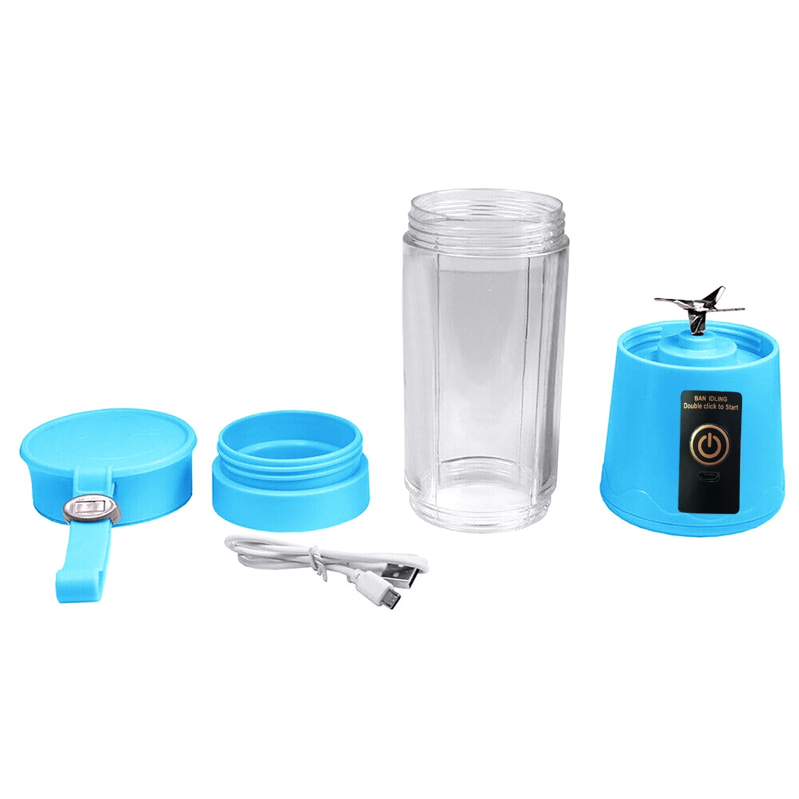 Portable Electric Fruit Juicing Cup Rechargeable Mini Juicer Fruit And Vegetable Machine Vintage