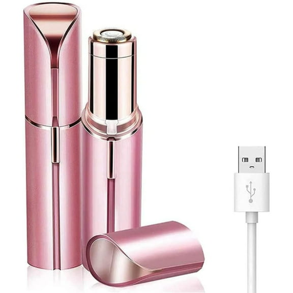 Portable Electric Hair Remover for Women - Painless, USB Rechargeable & Waterproof, Suitable for Facial and Body Hair Removal