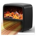 Portable Electric Heater Household 3D Electric Simulation Flame PTC