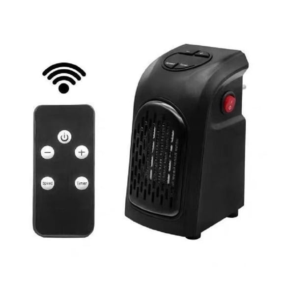 Portable Electric Heater Mini Wall Fan Heater Compact Room Radiator Warmer Home Office Heating