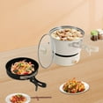 thumbnail image 1 of Portable Electric Hot Pot with 8-Level Temperature Control, Multi-Function Frying & Soup Pot for Steaming, Boiling, Frying, & Stir-Frying, Compact Design for 1-2 People, 1 of 14
